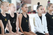 Kristina Voitenko, Olga Chernykh, Valeria Medvedeva, Eva Chugunova during training