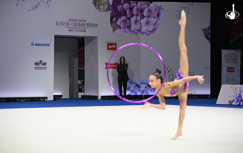 September 19, 2026. Olympic champion Alina Kabaeva and Alesya Naifonova during the performance