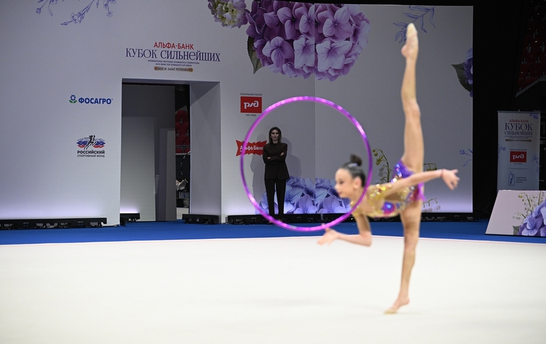 September 19, 2026. Olympic champion Alina Kabaeva and Alesya Naifonova during the performance