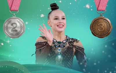 Мария Борисова завоевала две медали в финалах отдельных видов на чемпионате Европы