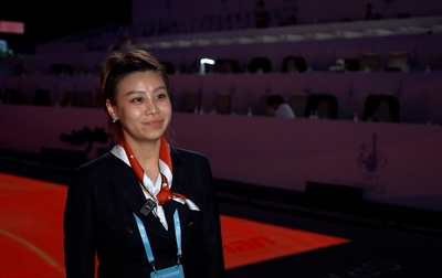 At the Sky Grace Cup International Tournament and Beijing Top Open 2025 we spoke with Wen Die, a judge from China