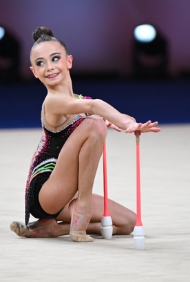 Алеся Найфонова и Елизавета Гераськина заняли пятое и шестое места в финале многоборья на первенстве России