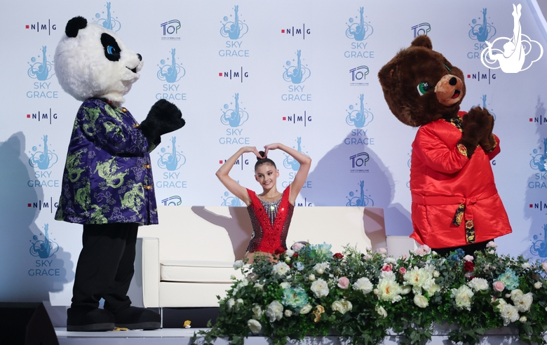 Margarita Zhurovich after the performance