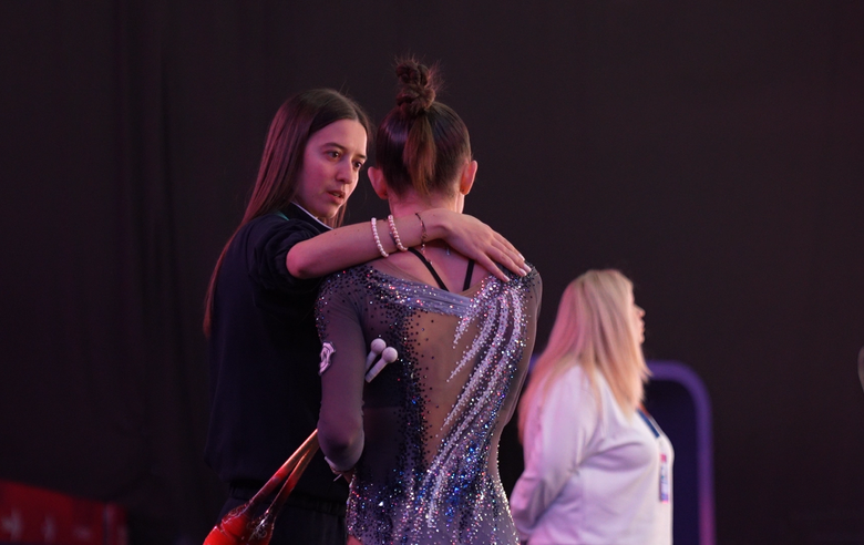 It's floor testing time for senior gymnasts at the European Cup in Baku!