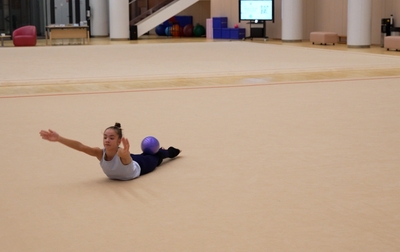 Alina Kabaeva creates a new ball combination for Ksenia Savinova from Gatchina and breaks it down
