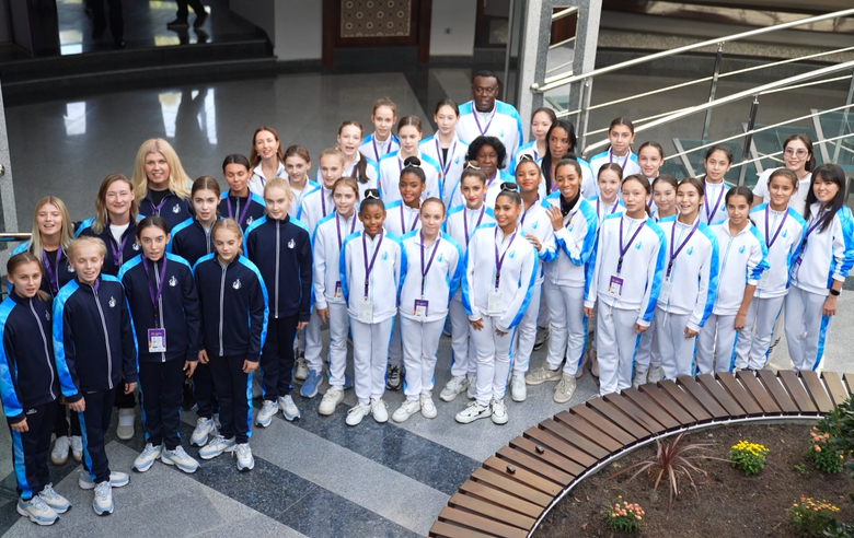 The gymnasts and the coaches thanked the Sky Grace International Association for the opportunity to perform at the 3rd CIS Games
