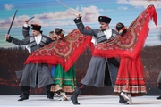 Kuban Cossack Choir at the Sky Grace Cup International Tournament and Beijing Top Open 2025 gala concert in Beijing