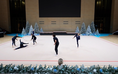 Алина Кабаева приняла активное участие в постановке программы для групповичек Академии