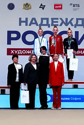 Результаты топ-10 многоборья на турнире «Надежды России» в Екатеринбурге