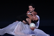 Lala Kramarenko and Mark Orlov in the Yin and Yang routine