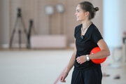 Arina Averina during the master class at the Academy