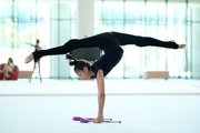 Nicole Rimarachin Diaz during the recovery camp at the Academy