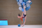 A training camp participant during the performance at the final concert