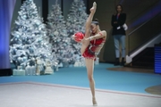 Anastasia Salos (Belarus) during the ball exercise