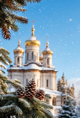 Поздравление с Рождеством Христовым от олимпийской чемпионки Алины Кабаевой