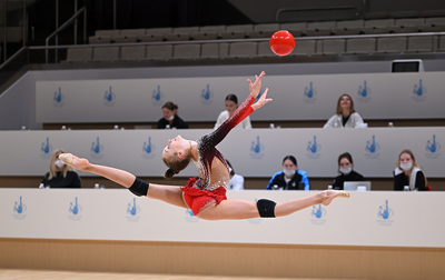 The Academy held a test training session ahead of Sky Grace CUP International Rhythmic Gymnastics Tournament and Beijing TOP Rhythmic Gymnastics International Open 2025