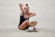 Alisa Medvedeva during the ball exercise
