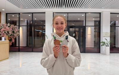 Elizaveta Geraskina returned to the Academy from Baku