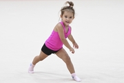 A young gymnast during Academy selection