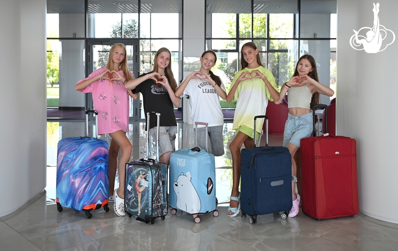 Gymnasts from the Khanty-Mansiysk Autonomous Okrug at the Academy