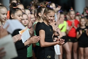 Training camp for the Amur Tiger gymnasts  at the Academy