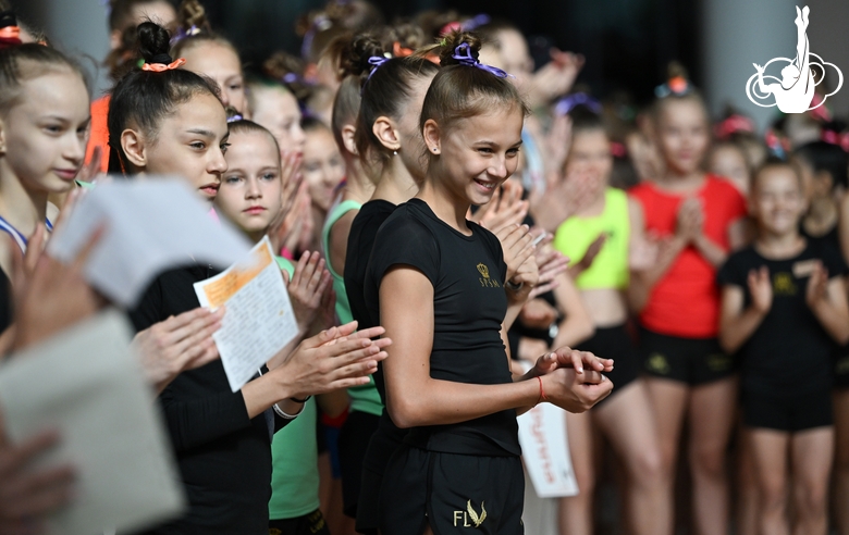 Training camp for the Amur Tiger gymnasts  at the Academy