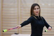 20 мая 2026 года. Олимпийская чемпионка Алина Кабаева во время тренировки в Академии
