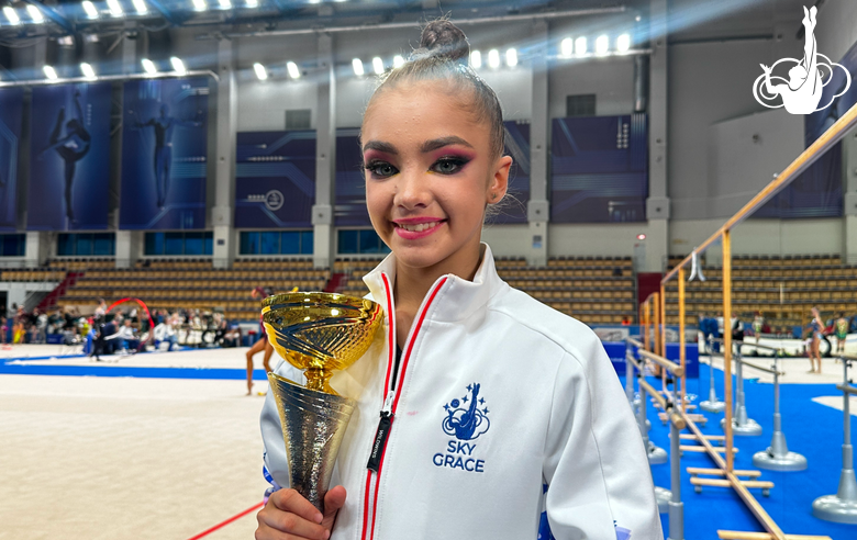 Academy gymnasts won three medals on the final day of the third stage of the Cup of the Strongest