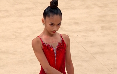 A real show on the floor of the Shougang Arena!