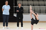 Olympic champion Alina Kabaeva during selection into the Academy