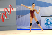 Мария Борисова во время контрольной тренировки