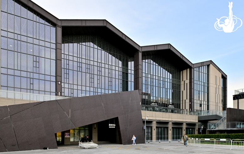 The Shougang Arena before the Sky Grace Cup International Tournament and Beijing Top Open 2025