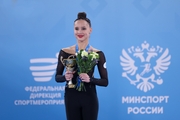 Мария Борисова во время церемонии награждения