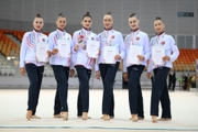 The Volgograd region team after the award ceremony of the team competition