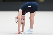 Young gymnast during the Academy selection process