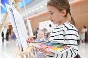 Young Academy guest in the drawing area