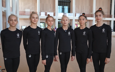 Greetings from the Academy group gymnasts!