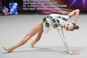 Gymnast  during an exercise without an object