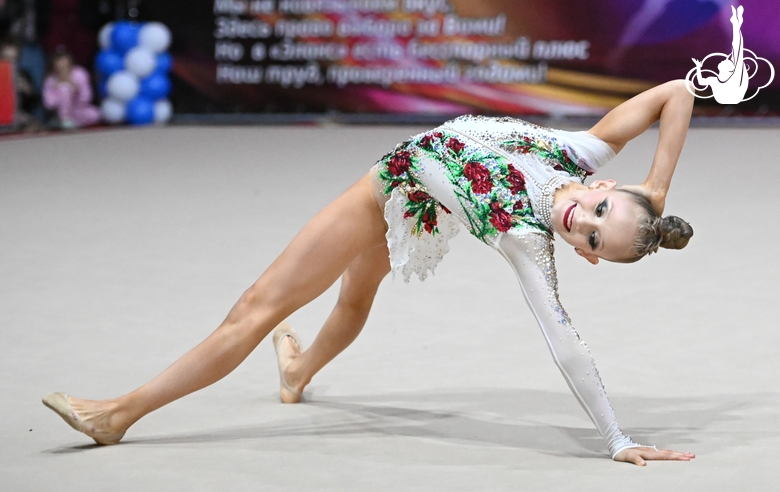 Gymnast  during an exercise without an object