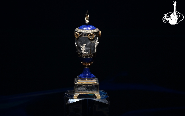 Main trophy of the Sky Grace Cup International Tournament