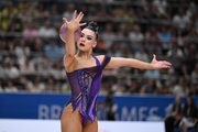 Lala Kramarenko during the ball exercise