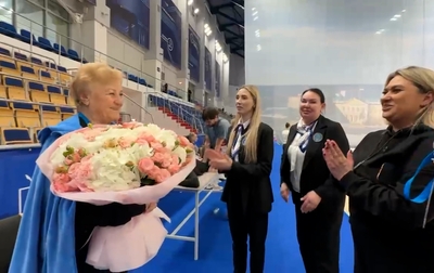 Тренеры Академии поздравляют заслуженного тренера России Веру Штельбаумс с днем рождения