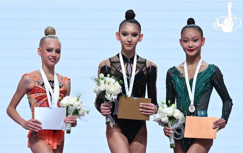 Николь Римарачин Диас завоевала золотую медаль в упражнении с мячом на турнире «Кубок "Небесная грация"» и Beijing Top Open — 2025