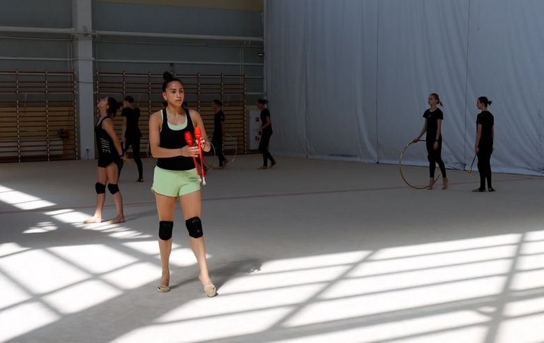 Not only our gymnasts are preparing for the World Championships at the Zhemchuzhina Center of Rhythmic Gymnastics, but also Marina Malpica and her coach, Elisa Meza!