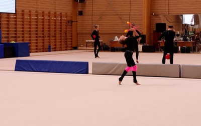 Гимнастки Академии обновляют упражнения под руководством Натальи Белугиной и Евгении Елисеевой