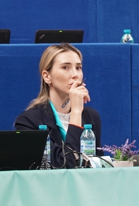 Российские судьи Ольга Фролова и Ольга Минигалина работают на чемпионате Европы