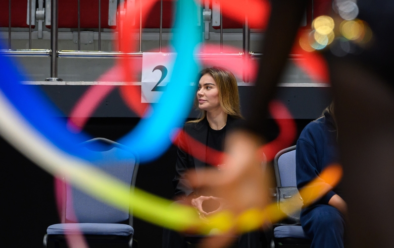 September 21, 2026. Olympic champion Alina Kabaeva at the third stage of the Cup of the Strongest