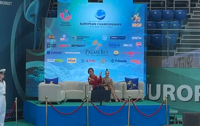 Атмосфера финала с обручем у юниорок на чемпионате Европы!