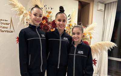 Ulyana Janus, Mariia Borisova and Ksenia Savinova arrived in Tokyo for the AEON Cup tournament