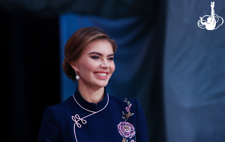 Olympic champion Alina Kabaeva during the Sky Grace Cup International Tournament and Beijing Top Open 2025